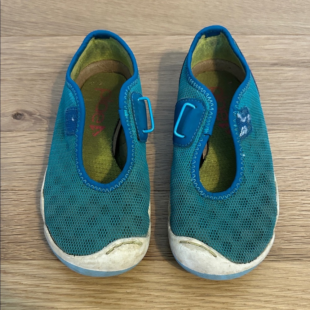 Kids Blue Mesh Shoes